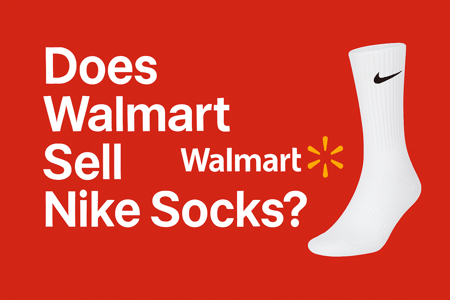 Does Walmart Sell Nike Socks? [Buyer’s guide 2025]